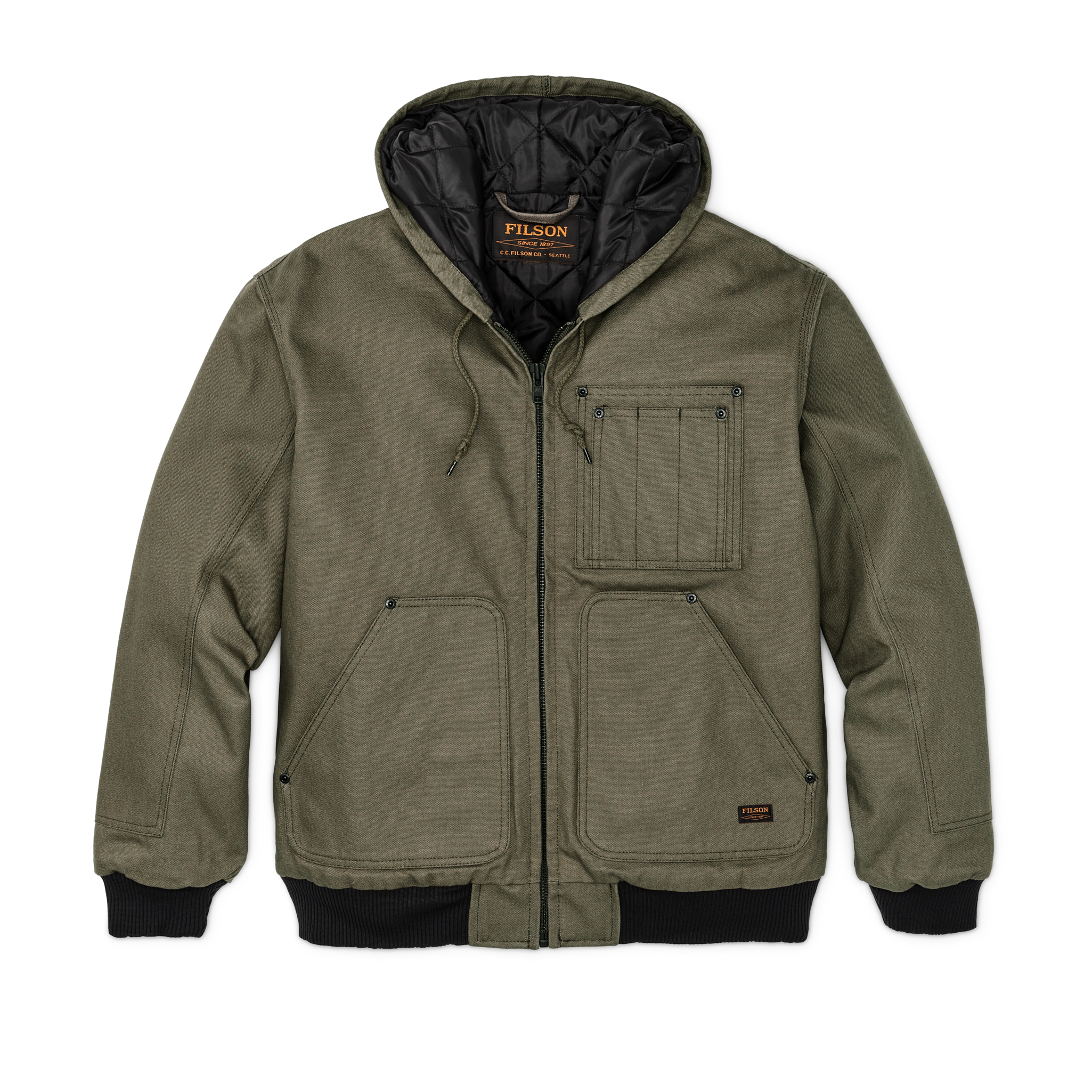 Worksmith Insulated Bomber Jacket - Tarmac
