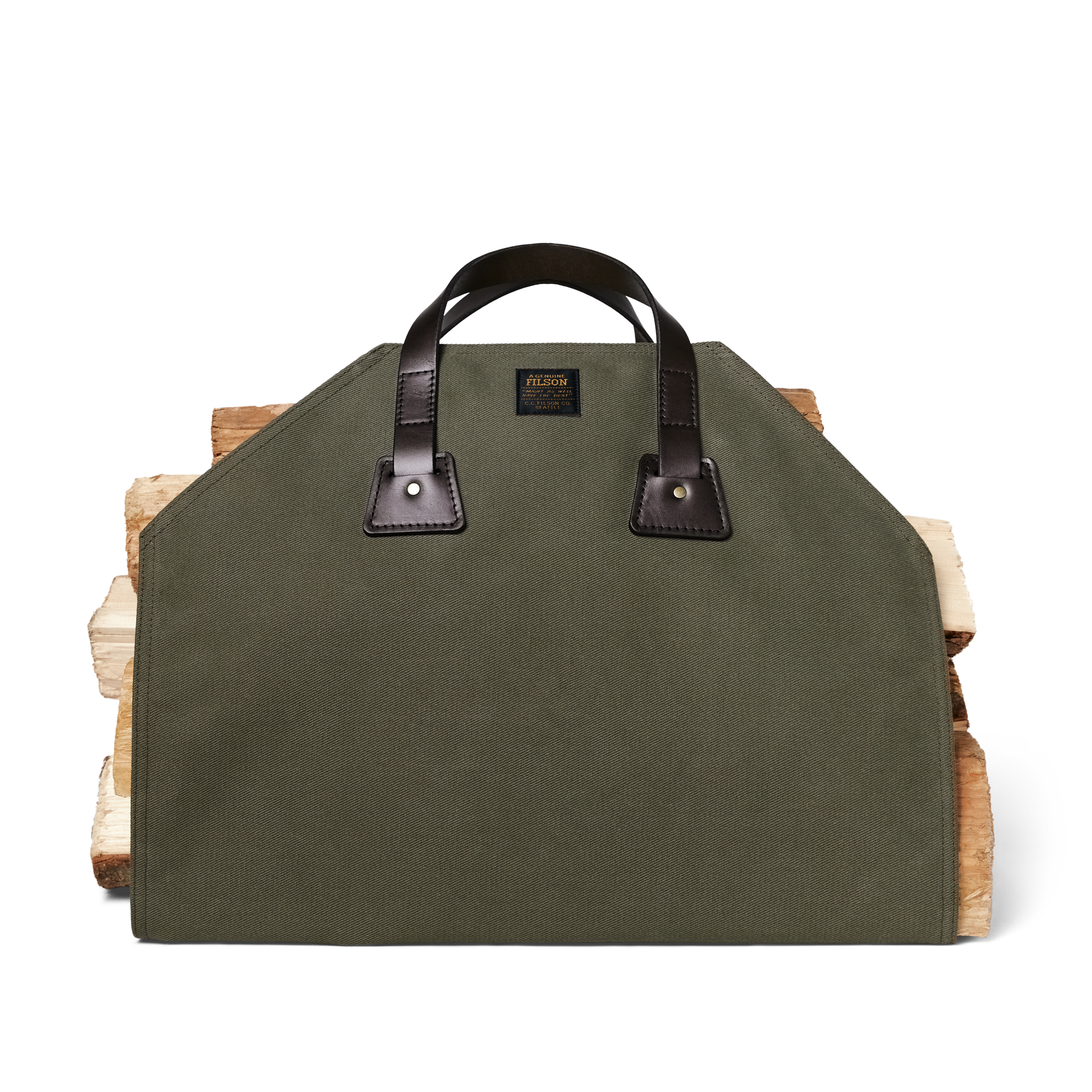 Log Carrier - Otter Green