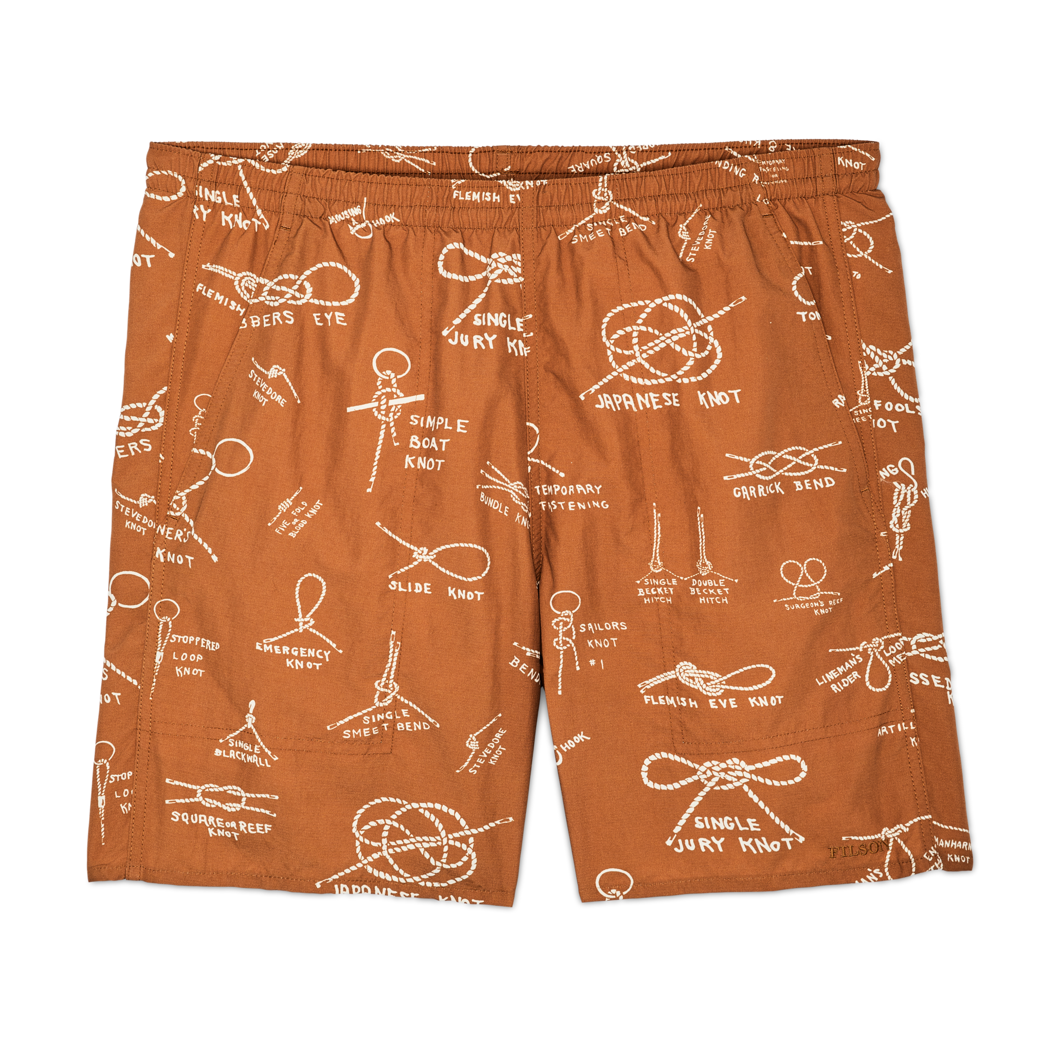 Oxbow Lake Trunks - Bourbon / Knots