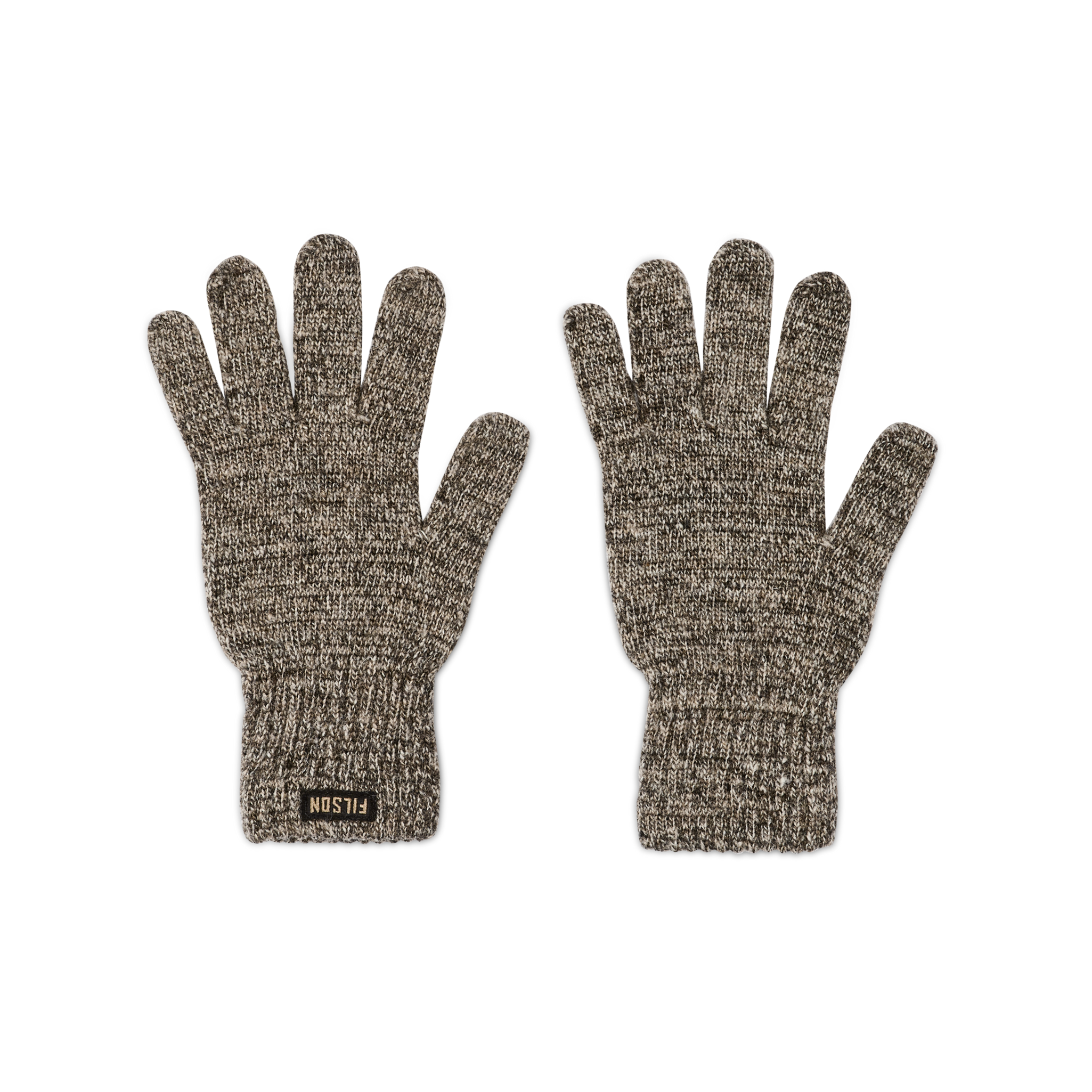 Full Finger Knit Gloves - Root Heather