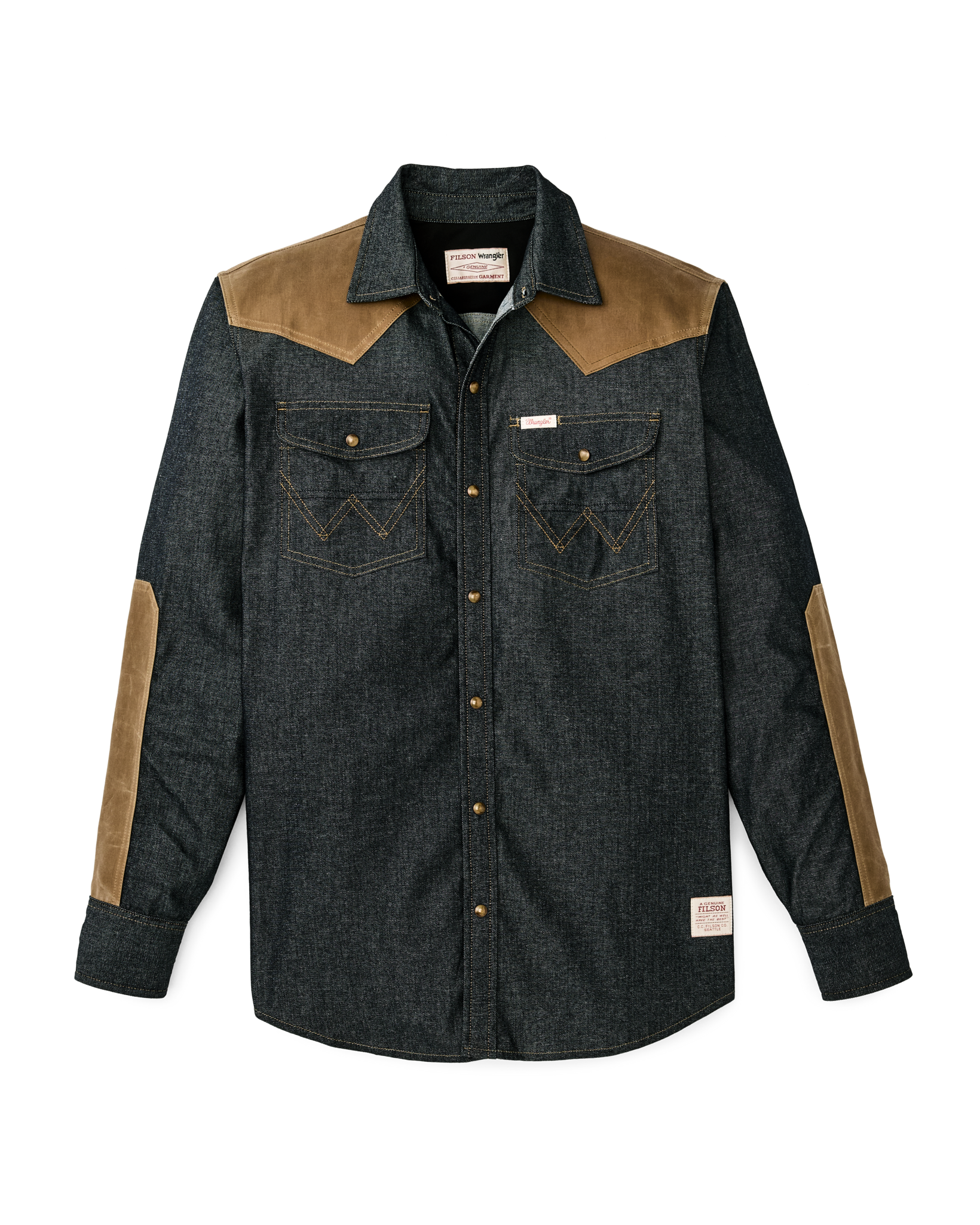 Wrangler X Filson Wild Adventure Shirt - Indigo