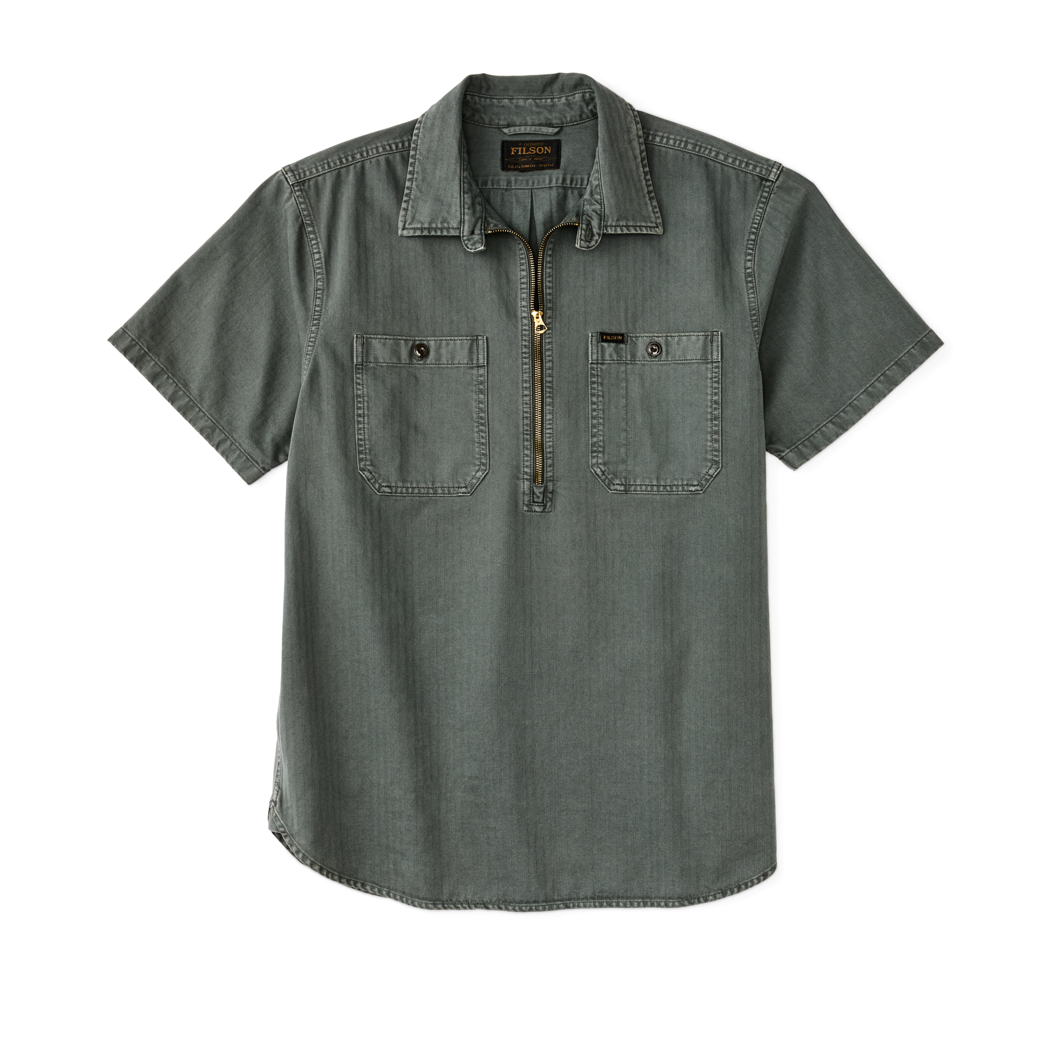 Short Sleeve Mechanic Shirt - Gravel