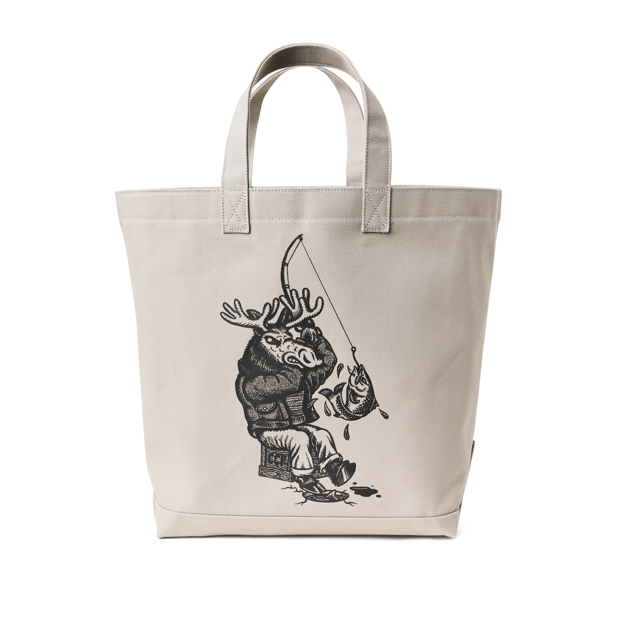 Kyler Martz Graphic Utility Tote - Twine / Moose