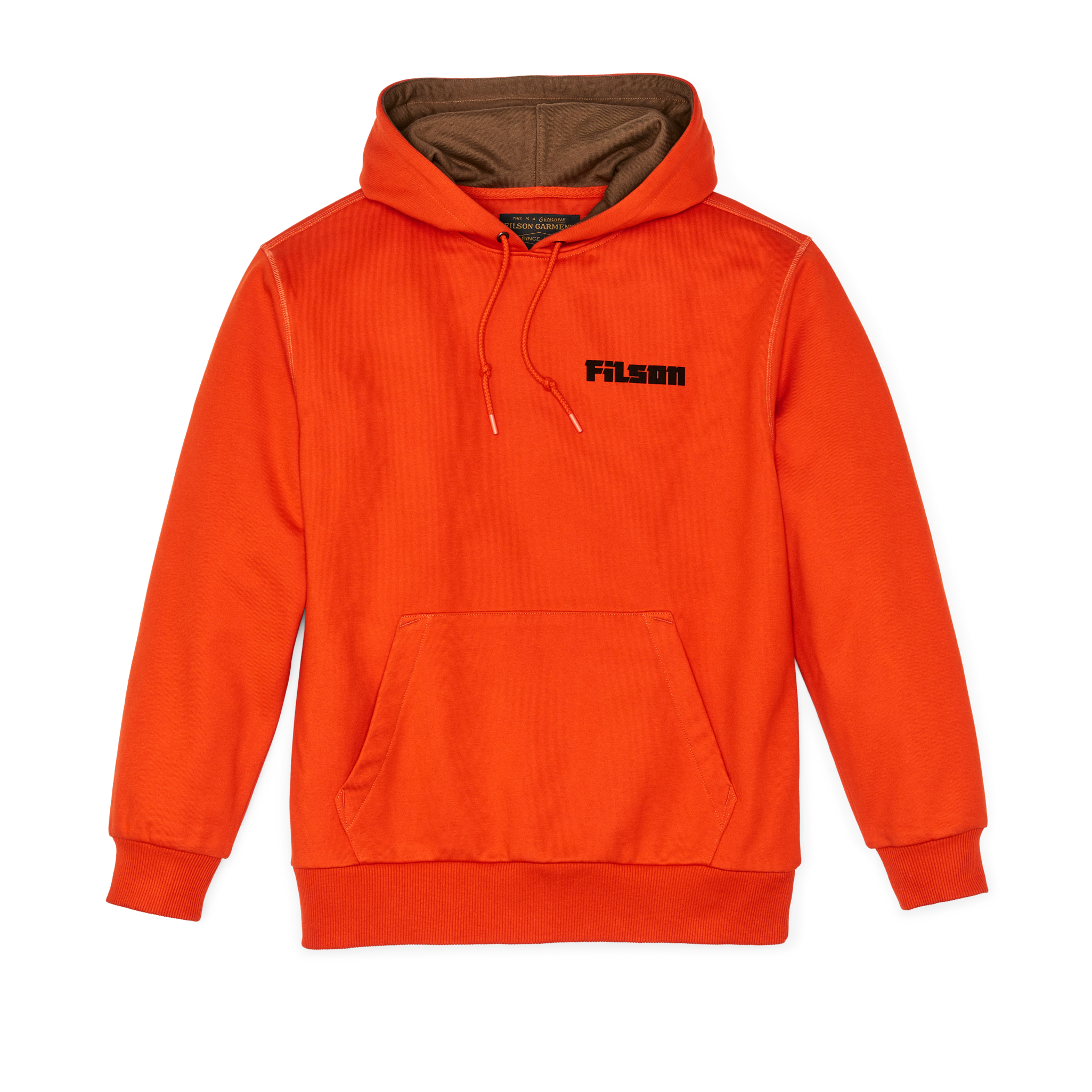 Prospector Graphic Hoodie - Flame / Grizzly