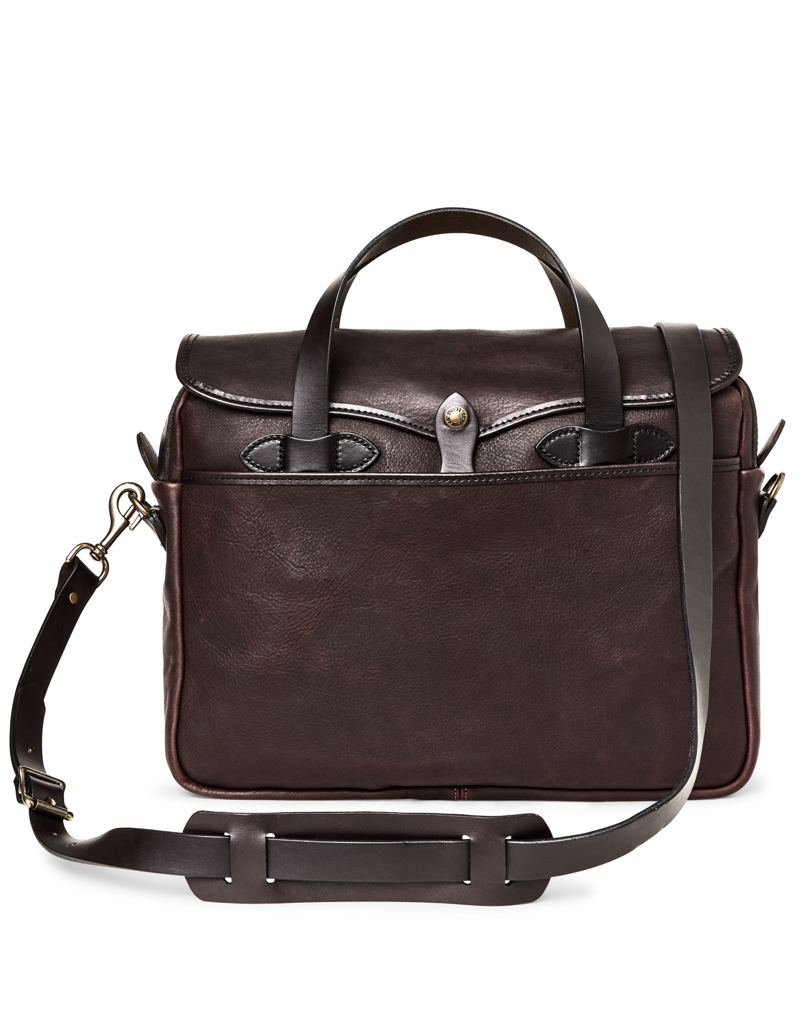 Heritage Leather Original Briefcase - Ballard Brown