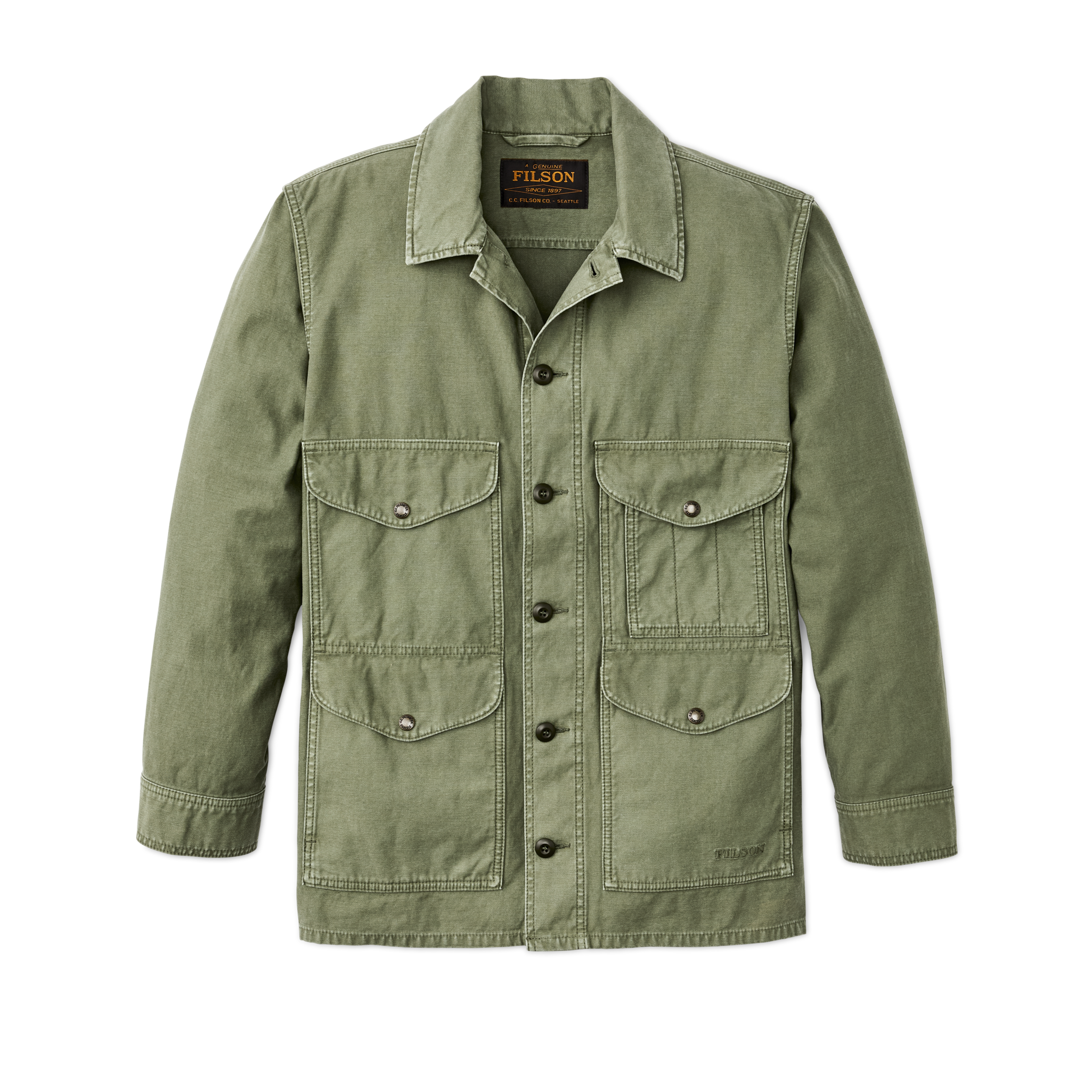 Field Cruiser Jacket - Washed Fatigue Green