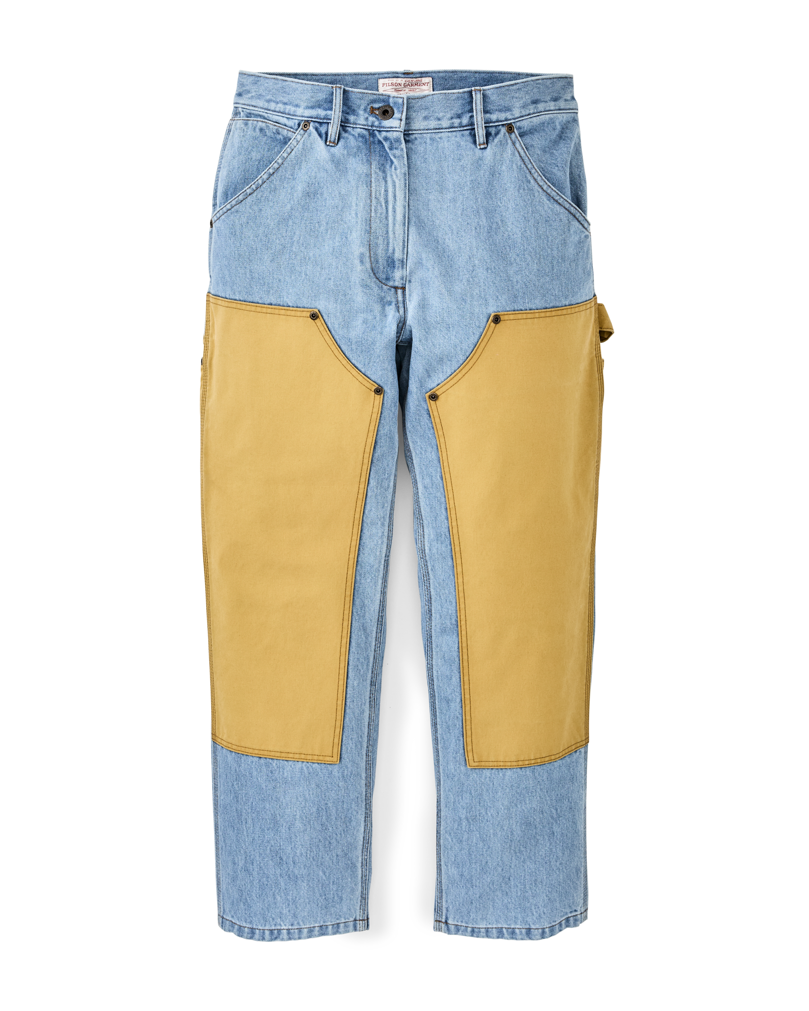 Women's 13-oz. Work Jeans - Stone Wash Indigo