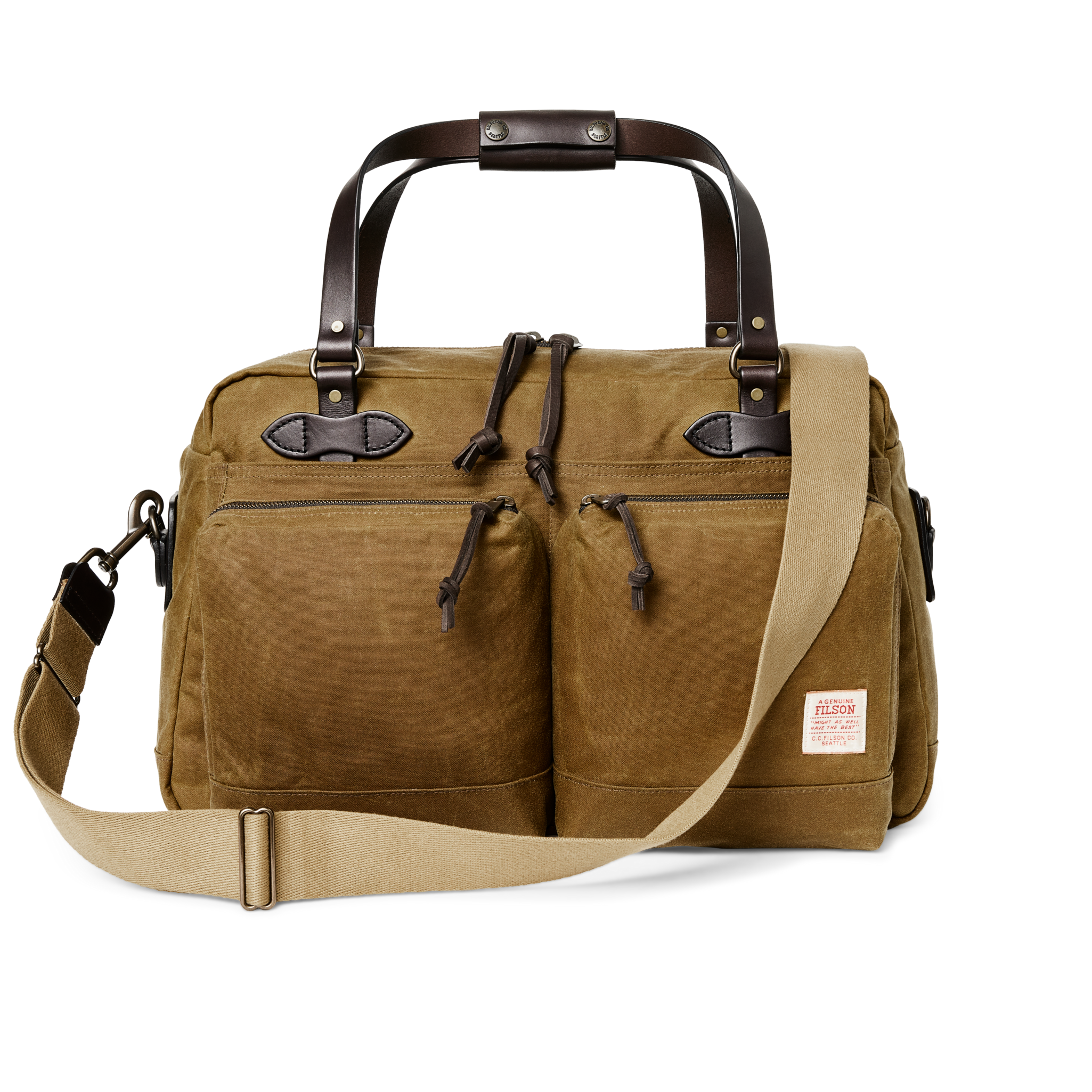 48 Hour Tin Cloth Duffle Bag - Dark Tan