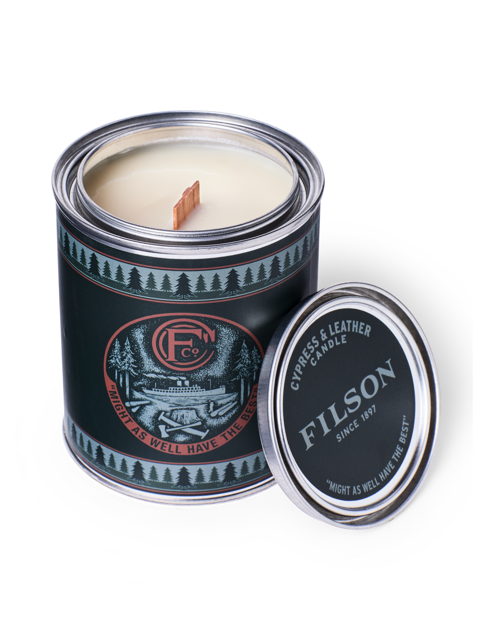 Filson Cypress And Leather Candle - No Color